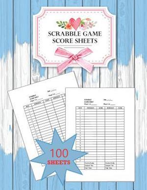 Scrabble Score Sheet