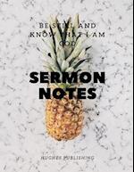 Sermon Notes: Be still and know that I am God 