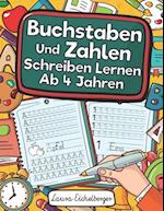 Buchstaben Und Zahlen Schreiben Lernen Ab 4 Jahren