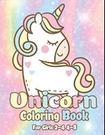 Unicorn Coloring Book for Girls 2-4 4-8
