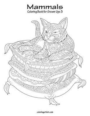 Mammals Coloring Book for Grown-Ups 3