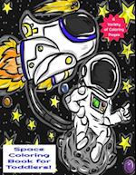 Space Coloring Book for Toddlers A Variety of Coloring Pages