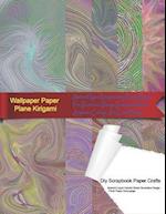 Wallpaper Paper Plane Kirigami Diy Scrapbook Paper Crafts Abstract Liquid Colorful Sheet Decorative Design Photo Paper Decoupage