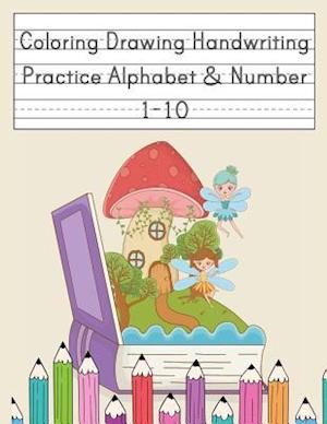 Coloring Drawing Handwriting Practice Alphabet & Number