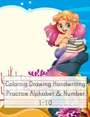 Coloring Drawing Handwriting Practice Alphabet & Number