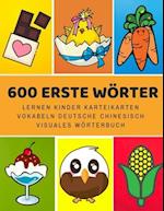 600 Erste Wörter Lernen Kinder Karteikarten Vokabeln Deutsche Chinesisch Visuales Wörterbuch