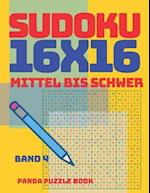 Sudoku 16x16 - Mittel Bis Schwer - Band 4