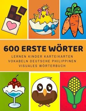 600 Erste Wörter Lernen Kinder Karteikarten Vokabeln Deutsche Philippinen Visuales Wörterbuch