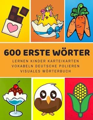 600 Erste Wörter Lernen Kinder Karteikarten Vokabeln Deutsche Polieren Visuales Wörterbuch