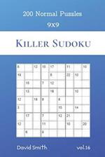 Killer Sudoku - 200 Normal Puzzles 9x9 vol.16