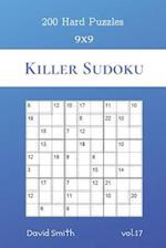 Killer Sudoku - 200 Hard Puzzles 9x9 vol.17