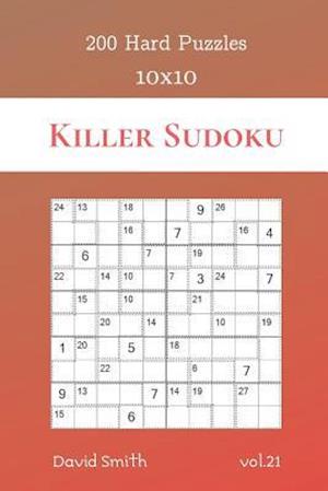 Killer Sudoku - 200 Hard Puzzles 10x10 vol.21