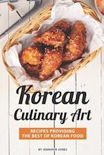 Korean Culinary Art