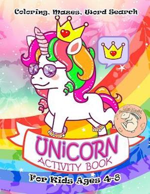 Unicorn Activity Book for Kids Ages 4-8