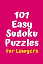 101 Easy Sudoku Puzzles for Lawyers