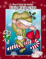 Sherri Baldy My Besties Nixie Pixie Elves Coloring Book