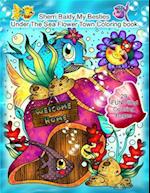 Sherri Baldy My Besties Under The Sea Flower Town Coloring Book