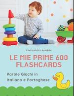 Le mie Prime 600 Flashcards Parole Giochi in Italiano e Portoghese