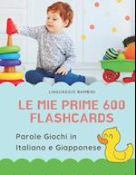 Le mie Prime 600 Flashcards Parole Giochi in Italiano e Giapponese