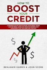How to Boost Your Credit