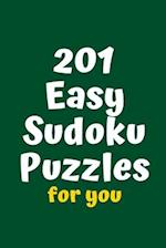 201 Easy Sudoku Puzzles for You