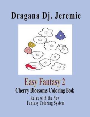 Easy Fantasy 2 Cherry Blossoms Coloring Book