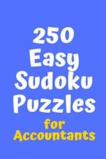 250 Easy Sudoku Puzzles for Accountants