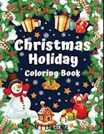 Christmas Holiday Coloring Book