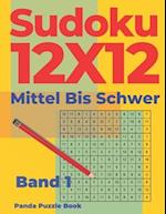 Sudoku 12x12 Mittel Bis Schwer - Band 1