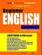 Preston Lee's Beginner English Lesson 21 - 40 For Khmer Speakers