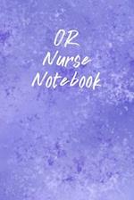 OR Nurse Notebook