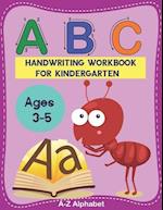 ABC Hand writing workbook for kindergarten