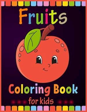 Fruits Coloring Book For Kids