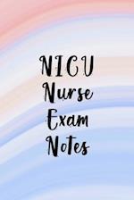 NICU Nurse Exam notes