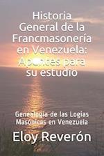 Genealogía de las Logias Masónicas en Venezuela