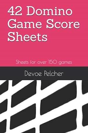 42 Domino Game Score Sheets