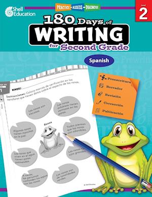 180 Days of Writing for Second Grade - (Spanish)