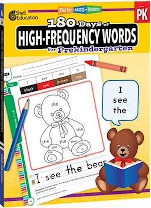 180 Days of High-Frequency Words for Prekindergarten