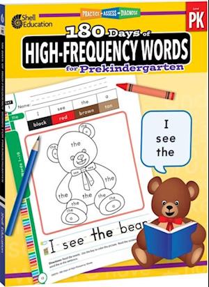 180 Days of High-Frequency Words for Prekindergarten