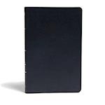 KJV Ultrathin Reference Bible, Black Leathertouch