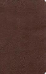 KJV Single-Column Personal Size Bible, Brown Leathertouch