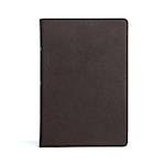 KJV Large Print Ultrathin Reference Bible, Black Premium Leather, Black-Letter Edition