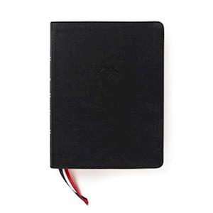 CSB Men of Character Bible, Black Leathertouch