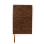 CSB Large Print Personal Size Reference Bible, Brown Celtic Cross Leathertouch