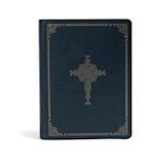 CSB Ancient Faith Study Bible, Navy Leathertouch