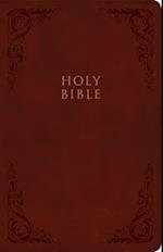 KJV Large Print Personal Size Reference Bible, Burgundy Leathertouch