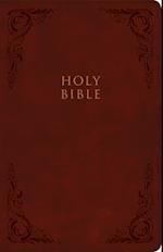 KJV Large Print Personal Size Reference Bible, Burgundy Leathertouch, Indexed