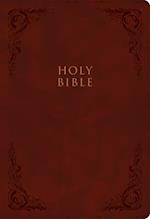 KJV Super Giant Print Reference Bible, Burgundy Leathertouch