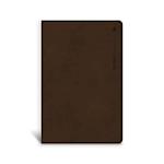 CSB Student Study Bible, Brown Leathertouch