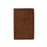 KJV Personal Size Bible, Brown Leathertouch